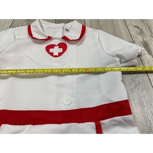 Party City Kids Nurse Doctor Costume Career Day, Wax Museum, Theater, Cosplay Ha - Picture 7 of 12